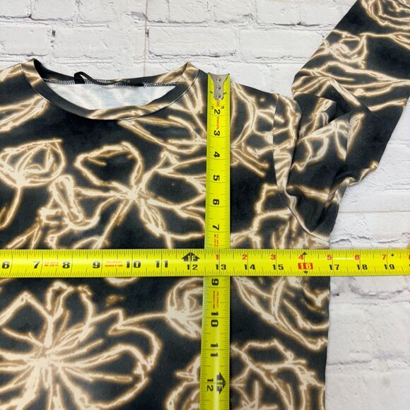 Gary Graham 422 Women Long Sleeve Top Shirt T-Shirt Size Small Floral D034 -17 - Picture 3 of 16